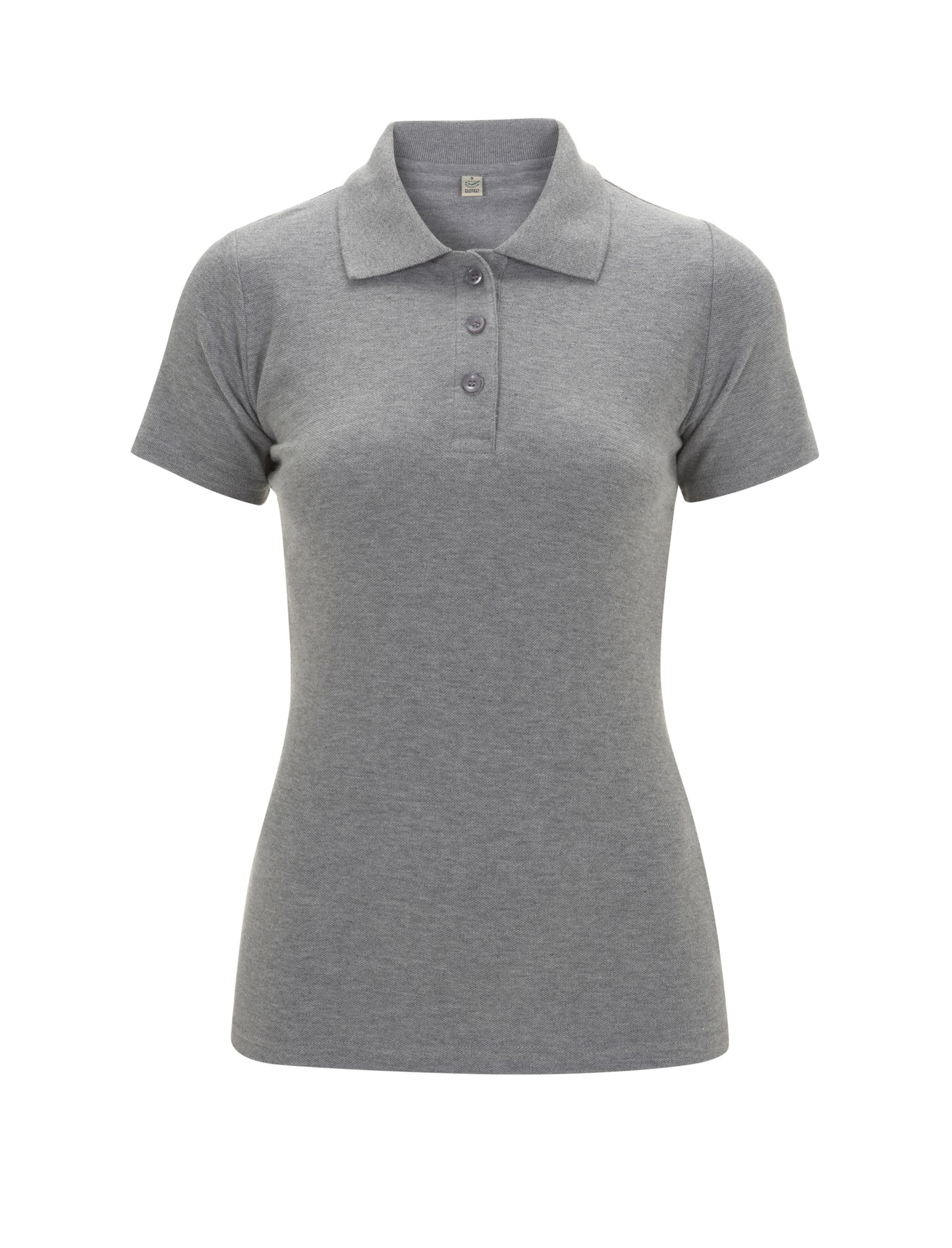 Women's Organic Pique Polo: Sustainable Style for Everyday Elegance